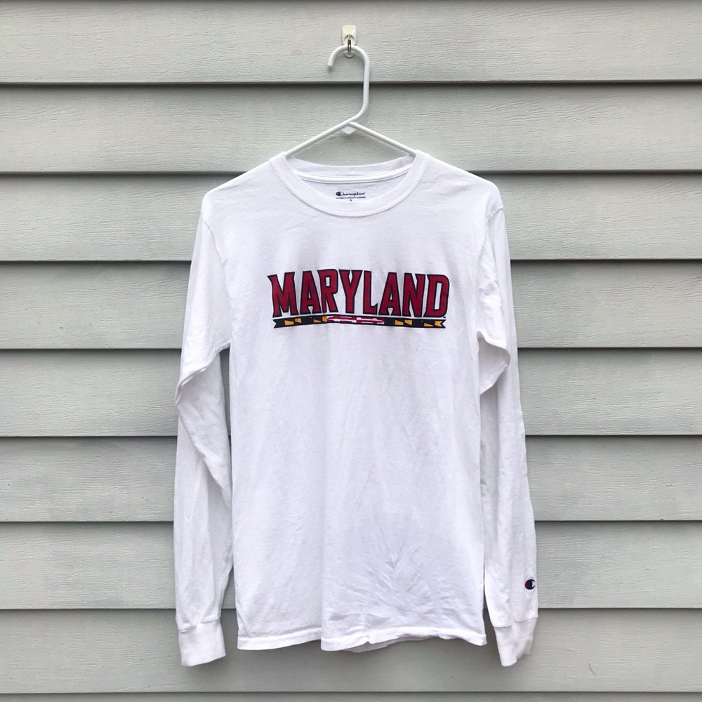 Maryland Terps Long Sleeve T-Shirt Tee